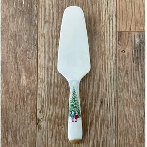 Mikasa Merry Christmas Cake Server CAF02/711 Bone China Retired